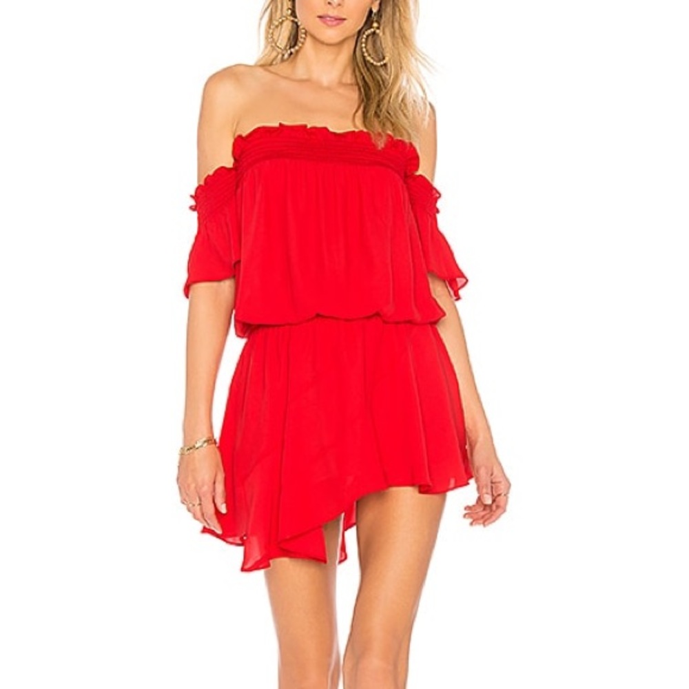 Amanda Uprichard Off-Shoulder dress